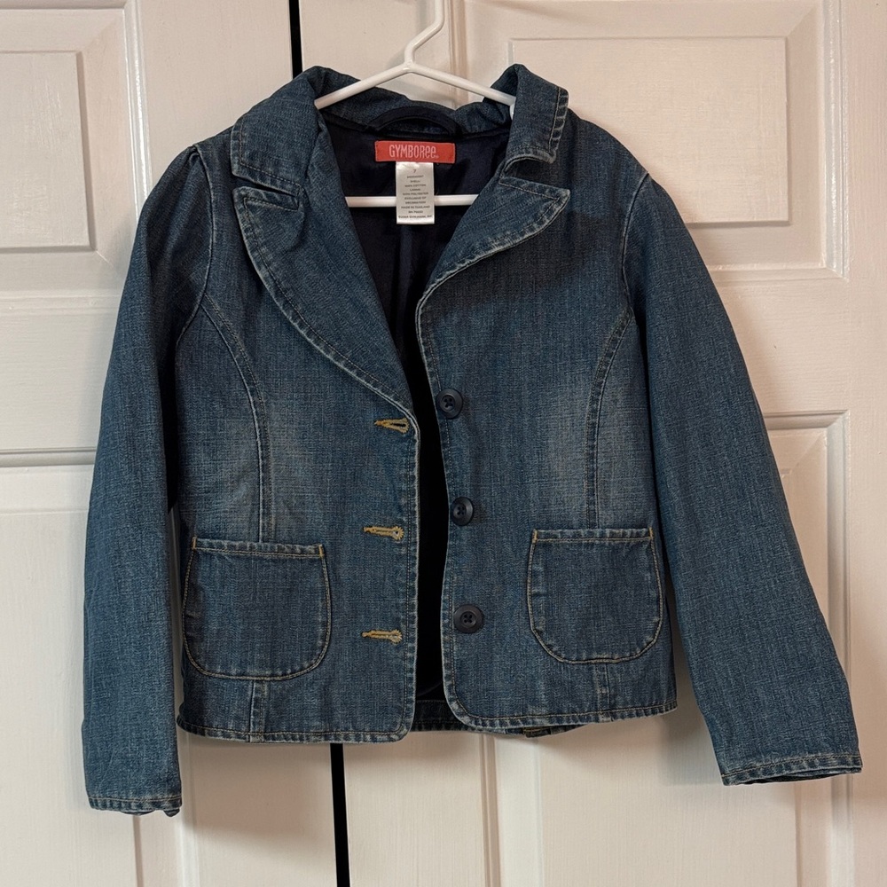 Gymboree Dark Blue Denim Blazer